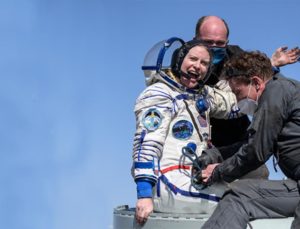 Uluslararası Uzay İstasyonu’nda görevli 3 astronot 6 ayın sonunda dünyaya döndü