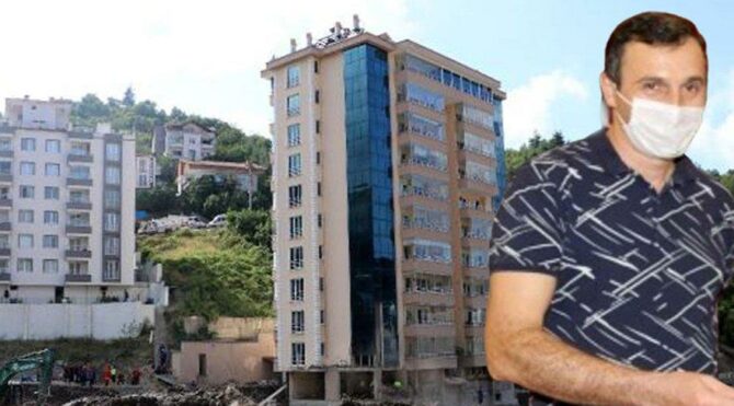 Kastamonu’da çöken binanın müteahhidi gözaltına alındı